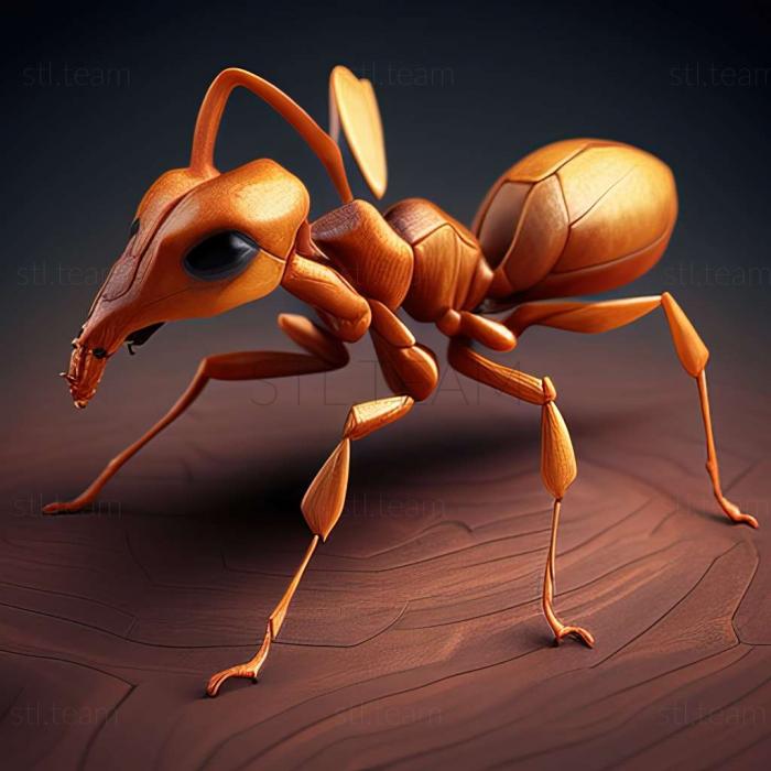 3D модель Pseudomyrmex baros (STL)